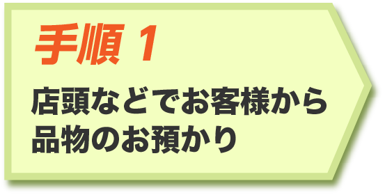 品物のお預かり